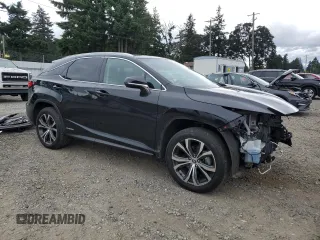 2019 Lexus RX 450h with VIN 2T2BGMCA5KC032804, listed as a Copart auction lot 62197085 with 33,205 mi miles and Salvage title. Bid and sale history available at DreamBid. Image 4.