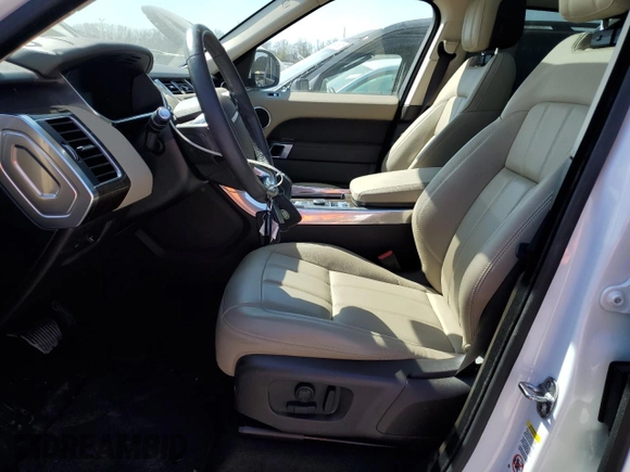 2022 Land Rover Range Rover Sport SE with VIN SALWG2SU1NA239200, listed as a Copart auction lot 46635465 with 25,292 mi miles and Salvage Title. Bid and sale history available at carsss.com. Image 7.
