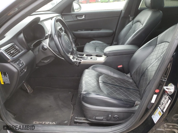 2017 Kia Optima SX Limited with VIN 5XXGV4L24HG136551, listed as a Copart auction lot 49744555 with 185,324 mi miles and Clean Title. Bid and sale history available at carsss.com. Image 7.