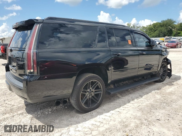 2016 Cadillac Escalade ESV Platinum z VIN 1GYS3KKJ9GR268871, wystawiony jako Copart lot #69374624 z przebiegiem 66 280 mil mil oraz Szkoda całkowita • Salvage title. Historia ofert i sprzedaży dostępna na DreamBid. Obrazek 3.