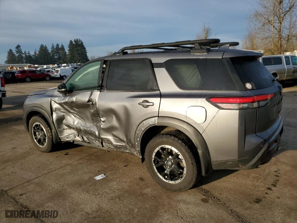 2023 Nissan Pathfinder SV with VIN 5N1DR3BD8PC208107, listed as a Copart auction lot 41623845 with 19,895 mi miles and Salvage Title. Bid and sale history available at carsss.com. Image 2.