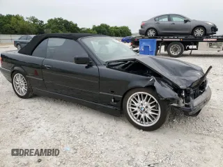1996 BMW 3-Series 328IC with VIN WBABK8327TET92381, listed as a Copart auction lot 54410784 with 102,695 mi miles and Salvage Title. Bid and sale history available at carsss.com. Image 4.
