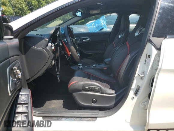 2017 Mercedes-Benz CLA 45 AMG with VIN WDDSJ5CB0HN430339, listed as a Copart auction lot 63767213 with 64,402 mi miles and . Bid and sale history available at DreamBid. Image 7.