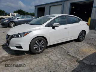2021 Nissan Versa SV with VIN 3N1CN8EV6ML865777, listed as a Copart auction lot 63016305 with 103,736 mi miles and Salvage title. Bid and sale history available at DreamBid. Image 1.