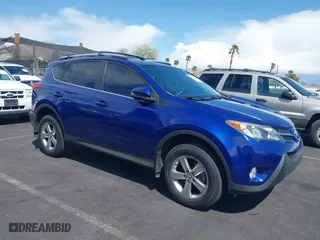 2015 Toyota RAV4 XLE with VIN 2T3WFREV7FW164738, listed as a IAAI auction lot 41950023 with 122,672 mi miles. Bid and sale history available at carsss.com. Image 13.