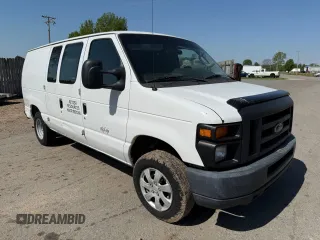 2010 Ford Econoline Cargo Commercial with VIN 1FTNE1EW6ADA36473, listed as a Copart auction lot 52734905 with 476,354 mi miles and Clean Title. Bid and sale history available at carsss.com. Image 1.