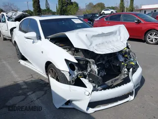 2015 Lexus GS 350 with VIN JTHBE1BL3FA008148, listed as a IAAI auction lot 41614861 with 120,404 mi miles. Bid and sale history available at carsss.com. Image 1.