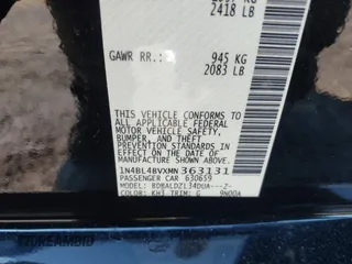 2021 Nissan Altima S z VIN 1N4BL4BVXMN363131, wystawiony jako IAAI lot #41333336 z przebiegiem 83 268 mil mil oraz . Historia ofert i sprzedaży dostępna na DreamBid. Obrazek 9.