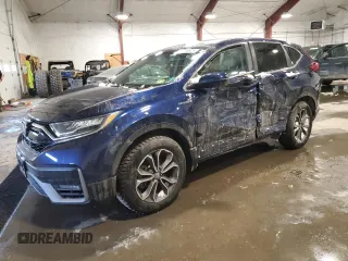 2022 Honda CR-V EX-L with VIN 5J6RT6H8XNL054594, listed as a Copart auction lot 45510025 with 25,260 mi miles and Non Repairable. Bid and sale history available at DreamBid. Image 1.