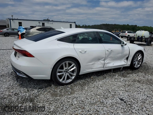 2021 Audi A7 с VIN WAUP2AF29MN034306, выставлен на аукционе Copart как лот 54530035 с пробегом 23 362 миль миль и Списание • Salvage title. История ставок и продаж доступна на DreamBid. Изображение 3.