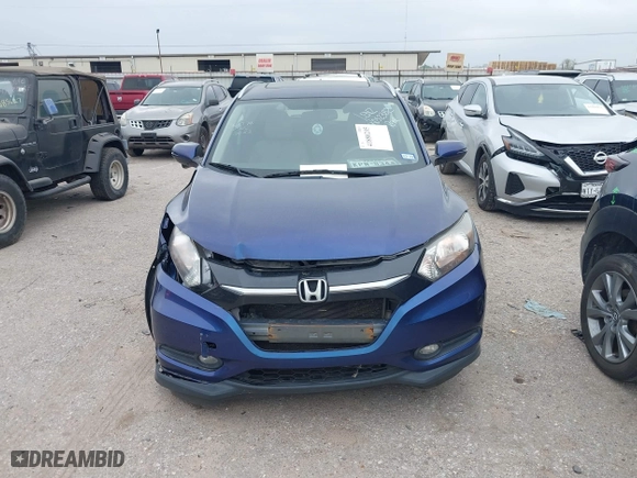 2016 Honda HR-V EX-L w/Navi with VIN 3CZRU5H7XGM746953, listed as a IAAI auction lot 41880205 with 150,211 mi miles. Bid and sale history available at carsss.com. Image 12.