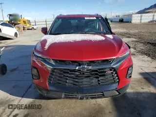 2021 Chevrolet Blazer RS with VIN 3GNKBKRS4MS534871, listed as a Copart auction lot 51382725 with 45,397 mi miles and Salvage title. Bid and sale history available at DreamBid. Image 5.