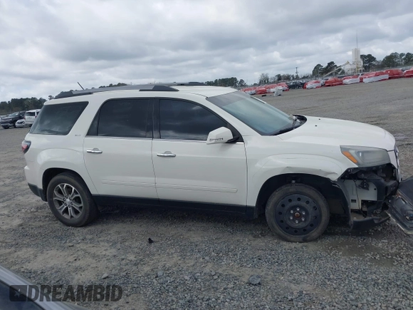 2014 GMC Acadia SLT with VIN 1GKKRRKD4EJ160665, listed as a IAAI auction lot 41778260 with 165,400 mi miles and . Bid and sale history available at carsss.com. Image 13.