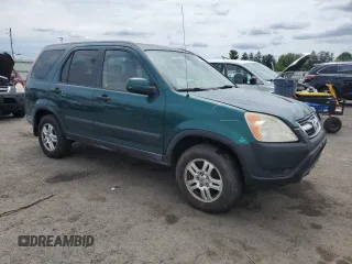 2002 Honda CR-V EX with VIN JHLRD78812C028697, listed as a Copart auction lot 65369455 with 129,041 mi miles and Salvage title. Bid and sale history available at DreamBid. Image 4.
