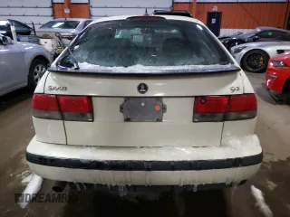 2002 Saab 9-3 with VIN YS3DD58H622022226, listed as a Copart auction lot 44865564 with 184,296 mi miles and Salvage Title. Bid and sale history available at carsss.com. Image 6.