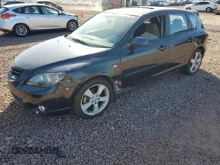 2004 Mazda 3 s with VIN JM1BK143241152701, listed as a Copart auction lot 46158764 with 241,728 mi miles and Clean Title. Bid and sale history available at carsss.com. Image 1.