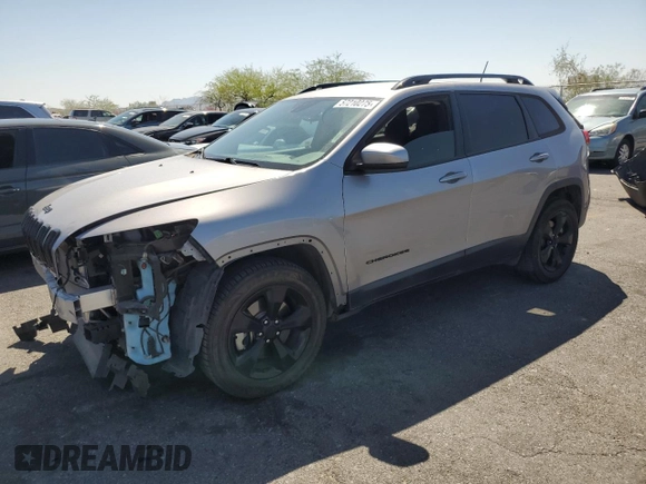 2018 Jeep Cherokee Latitude Tech Connect with VIN 1C4PJMCX0JD506479, listed as a Copart auction lot 57210275 with 189,588 mi miles and Salvage title. Bid and sale history available at DreamBid. Image 1.