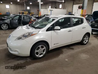 2014 Nissan LEAF SV z VIN 1N4AZ0CP9EC336017, wystawiony jako Copart lot #59748795 z przebiegiem 74 543 mil mil oraz Szkoda całkowita • Salvage title. Historia ofert i sprzedaży dostępna na DreamBid. Obrazek 1.