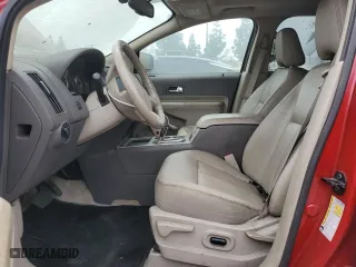 2010 Ford Edge SEL with VIN 2FMDK3JC7ABA20523, listed as a Copart auction lot 53497535 with 164,089 mi miles and Salvage Title. Bid and sale history available at carsss.com. Image 7.