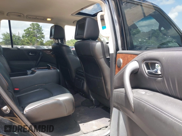 2017 Nissan Armada Platinum with VIN JN8AY2NF4H9303610, listed as a IAAI auction lot 42627619 with 122,727 mi miles and . Bid and sale history available at DreamBid. Image 8.
