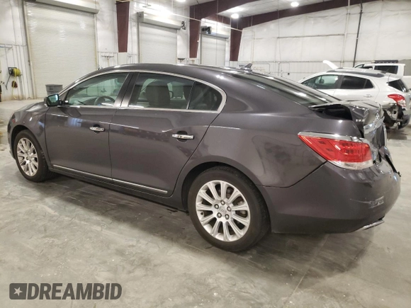 2013 Buick LaCrosse Leather with VIN 1G4GC5E36DF329936, listed as a Copart auction lot 49346715 with 105,713 mi miles and Salvage Title. Bid and sale history available at carsss.com. Image 2.