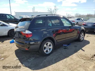 2008 BMW X3 3.0si with VIN WBXPC93488WJ09763, listed as a Copart auction lot 53031235 with 102,451 mi miles and Clean Title. Bid and sale history available at carsss.com. Image 3.