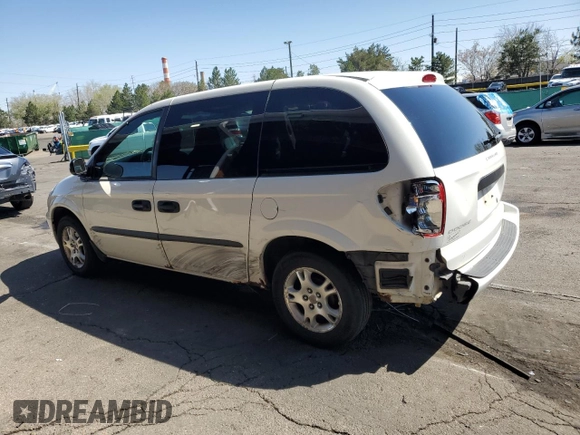 2003 Dodge Caravan SE with VIN 1D4GP25383B183216, listed as a Copart auction lot 53291355 with 195,362 mi miles and Salvage Title. Bid and sale history available at carsss.com. Image 2.