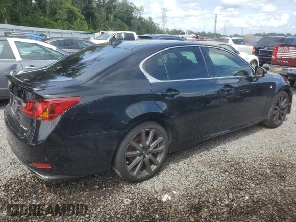 2015 Lexus GS 350 with VIN JTHBE1BL0FA007443, listed as a Copart auction lot 70494384 with 91,727 mi miles and Salvage Title. Bid and sale history available at carsss.com. Image 3.