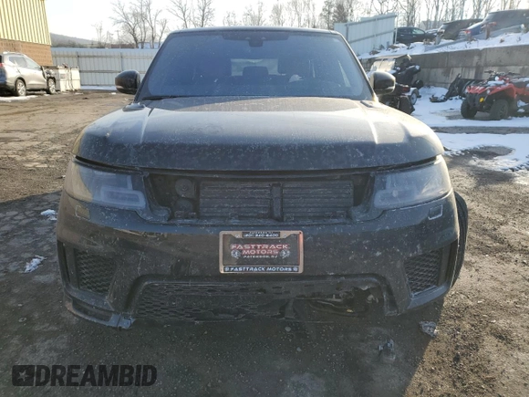 2018 Land Rover Range Rover Sport with VIN SALWR2RE9JA812122, listed as a Copart auction lot 86741334 with Not Provided miles and Salvage Title. Bid and sale history available at carsss.com. Image 5.