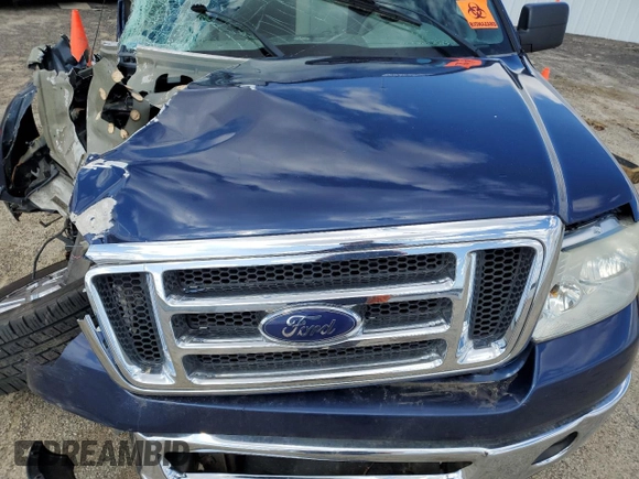 2008 Ford F-150 XLT с VIN 1FTPX14V28FB61982, выставлен на аукционе Copart как лот 50496575 с пробегом Не указан миль и Списание • Salvage title. История ставок и продаж доступна на DreamBid. Изображение 11.
