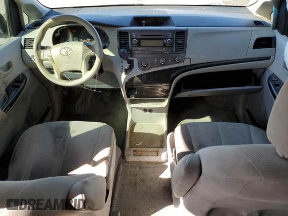 2012 Toyota Sienna with VIN 5TDZK3DC2CS244967, listed as a Copart auction lot 49787795 with 242,667 mi miles and Salvage Title. Bid and sale history available at carsss.com. Image 8.