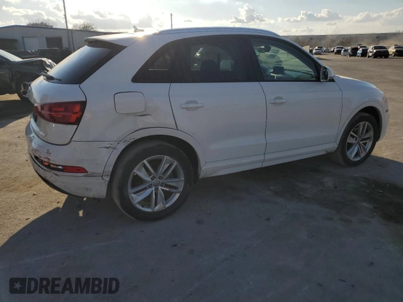 2017 Audi Q3 Premium with VIN WA1BCCFS9HR015169, listed as a Copart auction lot 44792285 with 113,468 mi miles and Salvage Title. Bid and sale history available at carsss.com. Image 3.