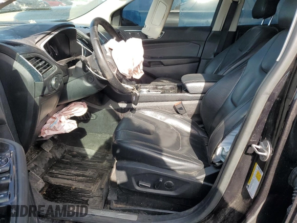 2019 Ford Edge Titanium with VIN 2FMPK4K96KBC59892, listed as a Copart auction lot 48621995 with 114,409 mi miles and Salvage Title. Bid and sale history available at carsss.com. Image 7.