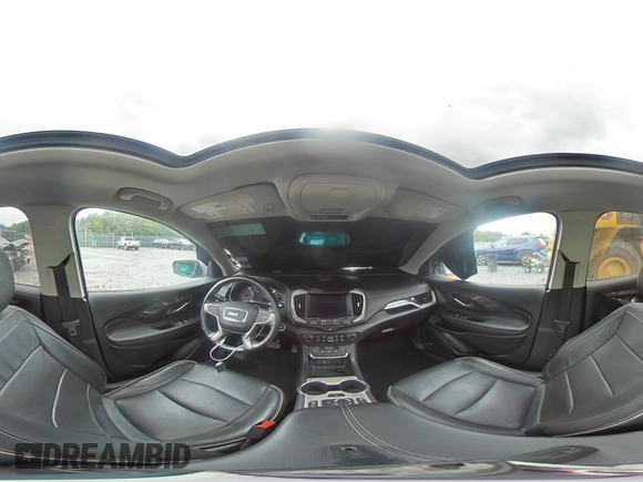 2020 GMC Terrain Denali with VIN 3GKALXEX1LL141889, listed as a Copart auction lot 61085625 with 64,713 mi miles and Salvage title. Bid and sale history available at DreamBid. Image 16.