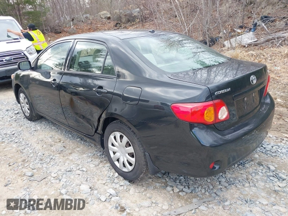2009 Toyota Corolla with VIN JTDBL40E999082290, listed as a IAAI auction lot 41925807 with 1 mi miles. Bid and sale history available at carsss.com. Image 3.