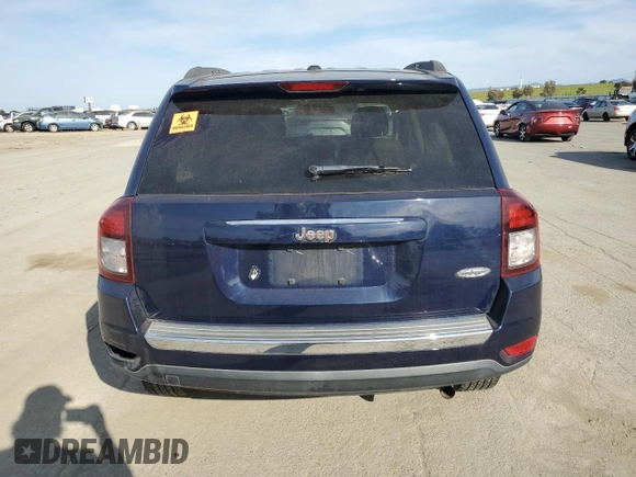 2014 Jeep Compass High Altitude with VIN 1C4NJCEA5ED790370, listed as a Copart auction lot 48593115 with 170,976 mi miles and Clean Title. Bid and sale history available at carsss.com. Image 6.