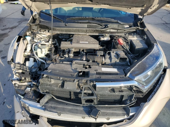 2017 Honda CR-V EX-L with VIN 5J6RW2H85HL048268, listed as a Copart auction lot 52101865 with 91,779 mi miles and Salvage Title. Bid and sale history available at carsss.com. Image 12.