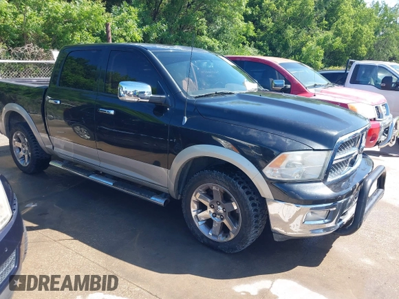 2010 Dodge 1500 Sport with VIN 1D7RV1CT8AS153810, listed as a IAAI auction lot 42095877 with 160,383 mi miles and . Bid and sale history available at carsss.com. Image 1.