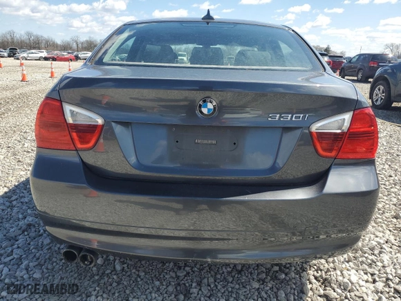 2006 BMW 3 Series 330i with VIN WBAVB33526PS17734, listed as a Copart auction lot 50689455 with 159,931 mi miles and Clean Title. Bid and sale history available at carsss.com. Image 6.