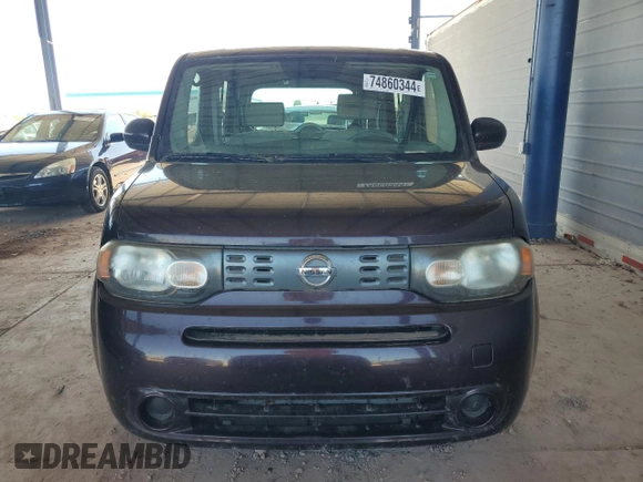 2009 Nissan Cube SL z VIN JN8AZ28R09T104285, wystawiony jako Copart lot #74860344 z przebiegiem 172 153 mil mil oraz Czysty tytuł • Clean title. Historia ofert i sprzedaży dostępna na DreamBid. Obrazek 5.