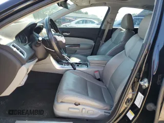 2016 Acura TLX Advance with VIN 19UUB2F77GA005343, listed as a Copart auction lot 71362304 with 124,115 mi miles and Salvage title. Bid and sale history available at DreamBid. Image 7.