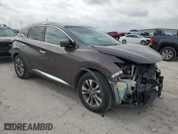 2018 Nissan Murano S z VIN 5N1AZ2MG6JN186611, wystawiony jako Copart lot #54903895 z przebiegiem 101 670 mil mil oraz Szkoda całkowita • Salvage title. Historia ofert i sprzedaży dostępna na DreamBid. Obrazek 4.