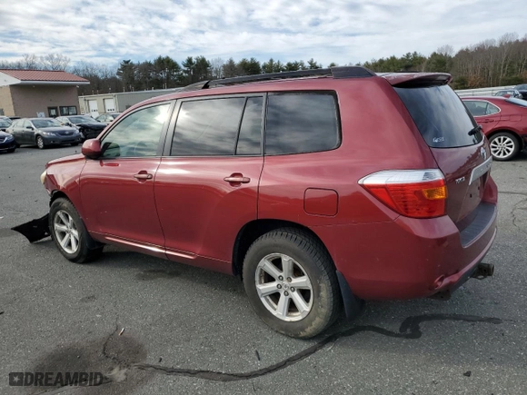 2008 Toyota Highlander with VIN JTEDS41A282014634, listed as a Copart auction lot 48863365 with 187,431 mi miles and Salvage Title. Bid and sale history available at carsss.com. Image 2.