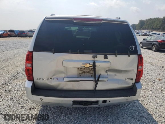 2010 Chevrolet Suburban LT with VIN 1GNUCJE07AR283489, listed as a Copart auction lot 72599224 with 191,576 mi miles and Salvage Title. Bid and sale history available at carsss.com. Image 6.