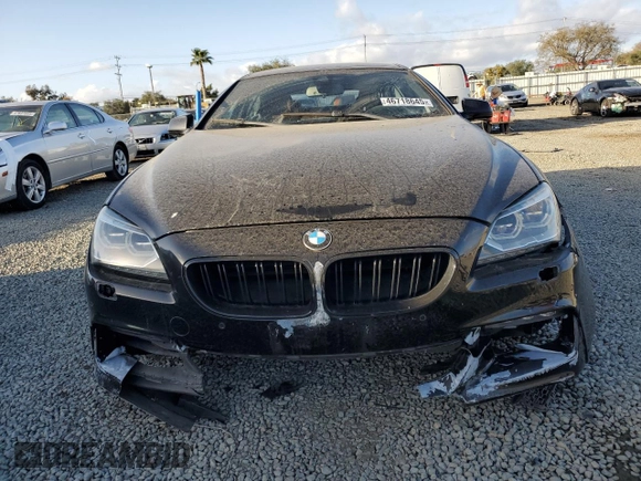 2013 BMW 6 Series 650i with VIN WBA6B2C50DD128130, listed as a Copart auction lot 46718645 with 123,540 mi miles and Salvage Title. Bid and sale history available at DreamBid. Image 5.