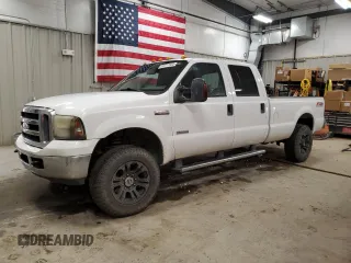 2005 Ford F-250 XL with VIN 1FTSW21P35EC79548, listed as a Copart auction lot 57217535 with 206,502 mi miles and Clean title. Bid and sale history available at DreamBid. Image 1.