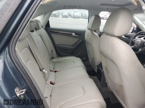 2010 Audi A4 2.0T Premium Plus with VIN WAUFFAFL1AN032005, listed as a Copart auction lot 46853285 with 104,316 mi miles and Salvage Title. Bid and sale history available at carsss.com. Image 10.