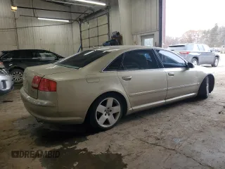 2005 Audi A8 L with VIN WAUML44EX5N009155, listed as a Copart auction lot 83332304 with Not Provided miles and Clean Title. Bid and sale history available at carsss.com. Image 3.