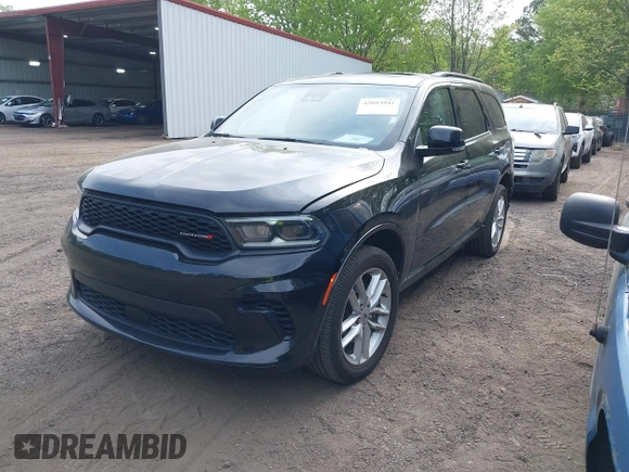 2024 Dodge Durango GT Plus with VIN 1C4RDJDG6RC192190, listed as a IAAI auction lot 42093941 with 23,528 mi miles and . Bid and sale history available at DreamBid. Image 17.