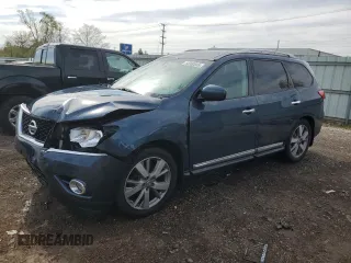 2014 Nissan Pathfinder S z VIN 5N1AR2MM9EC625291, wystawiony jako Copart lot #55962045 z przebiegiem 151 750 mil mil oraz Szkoda całkowita • Salvage title. Historia ofert i sprzedaży dostępna na DreamBid. Obrazek 1.
